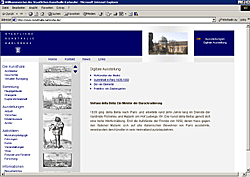Digitale Ausstellung (Screenshot)